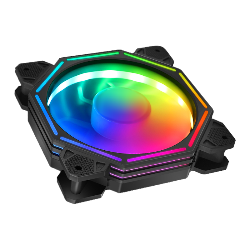 TrueNort Pc Case Fan 120mm RGB 6Pin 12V 3W Black, Single Fan | BJ-120-01 TrueNort Pc Case Fan 120mm RGB 6Pin 12V 3W Black, Single Fan | BJ-120-01